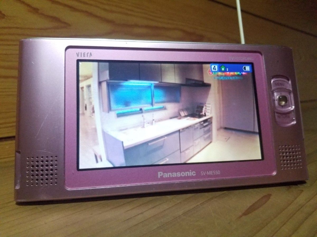 Panasonic VIERA 防水ポータブルワンセグテレビ SV-ME550 純正 Panasonic VIERA 防水ポータブルワンセグテレビ SV-ME550 純正