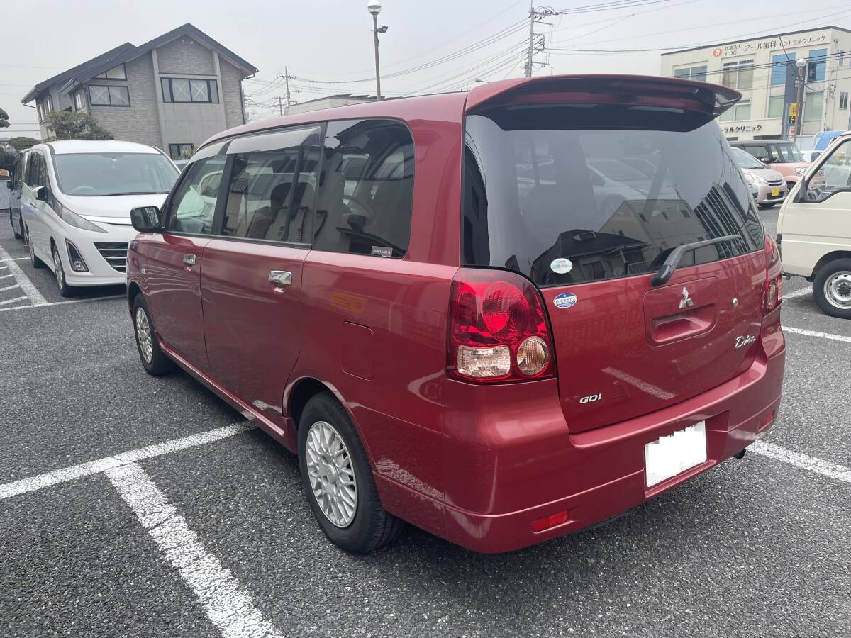 1円でも売り切り 三菱 ディオン 最終型 Mitsubishi Dion 2.0 サンクス 車検付 ETC ミニバン　7人乗り TA-CR6W_画像5