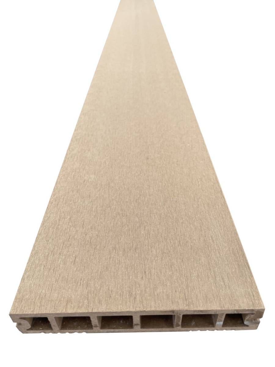 ウッドデッキ 床板材 樹脂製 人工木 DIY ウッドデッキ　人工木 DIY ブラウン 3900mm×180ｍｍ×30mm 引き取り大歓迎7_画像3