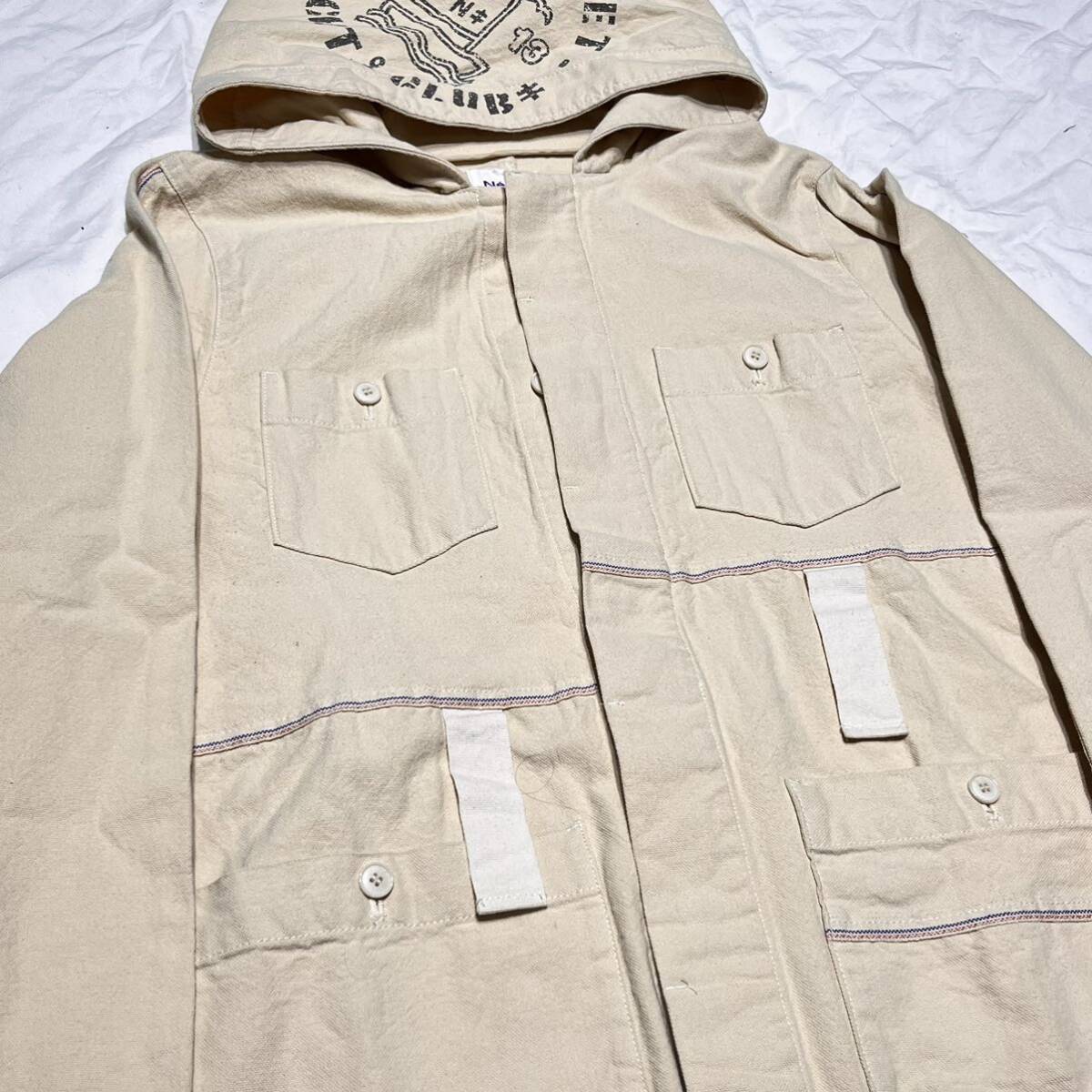 00's Ne-net design hood jacket hoodie rare japanese label archive goa ifsixwasnine kmrii share spirit lgb 14th addiction_画像3