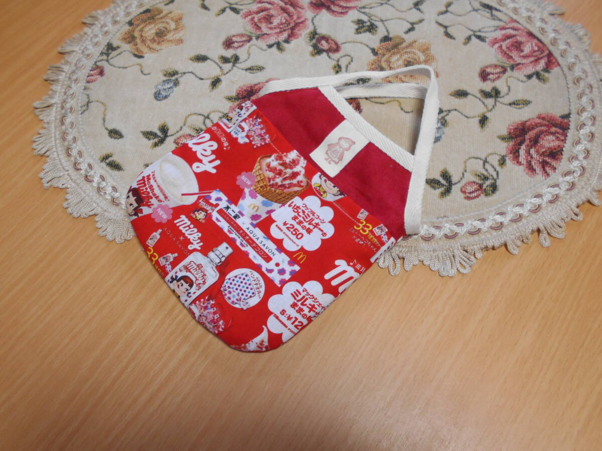 * smartphone inserting * pouch * case : with pocket * Peko-chan hand made 