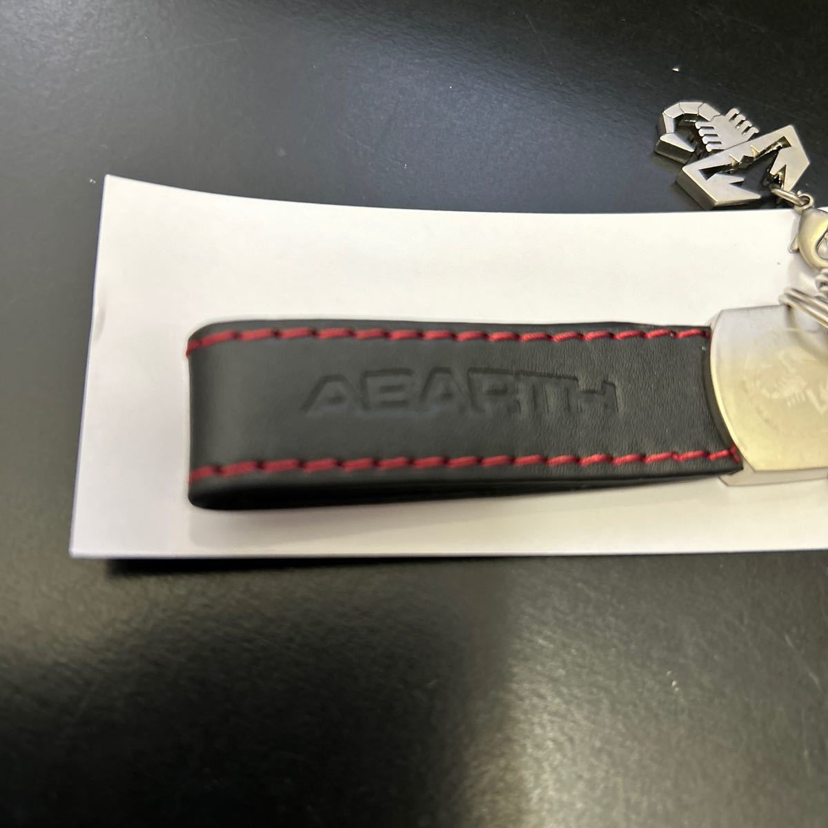 未使用★アバルト ABARTH　 キーホルダー キーリング サソリ　純正　ノベルティ★非売品_画像5