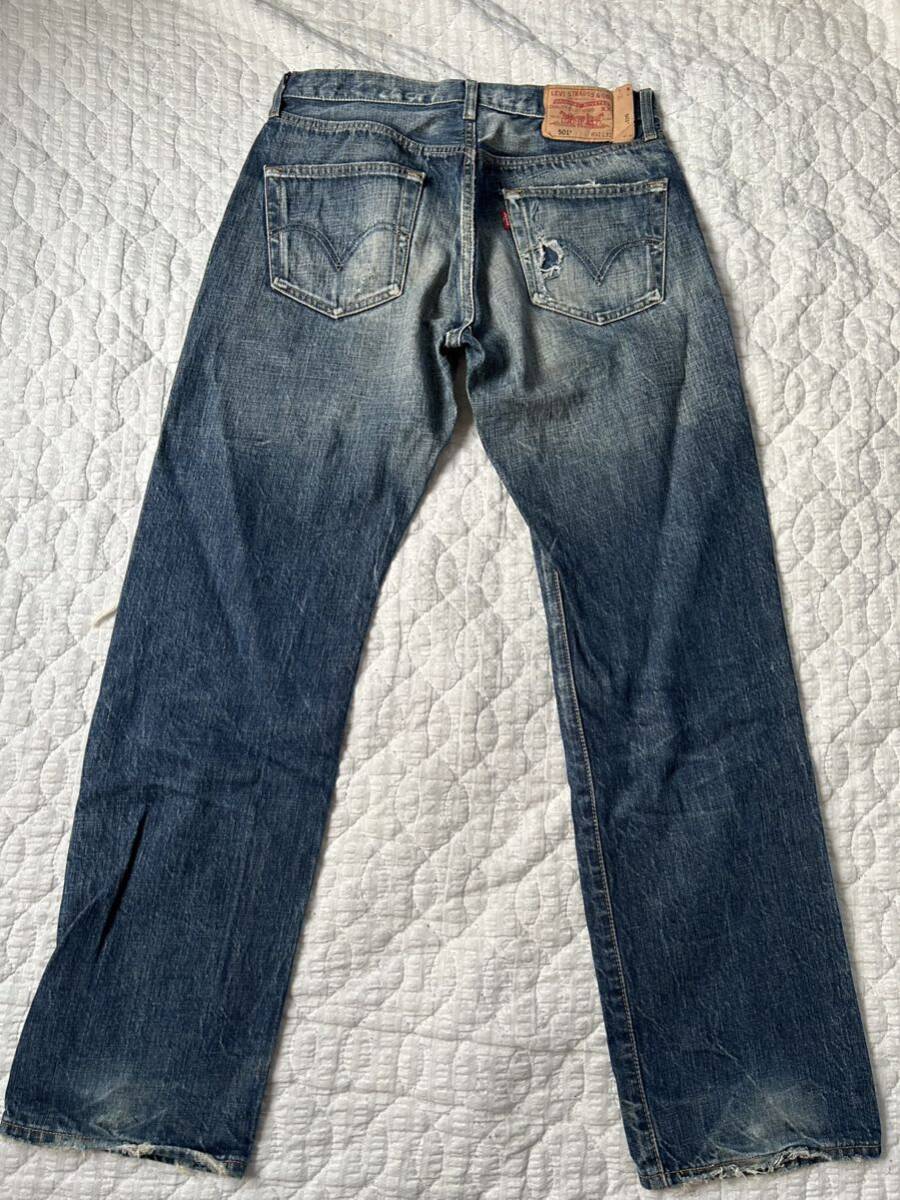 ★Levi's リーバイス 501 /デニム ジーンズ W32 L32　股下約80㎝★_画像8