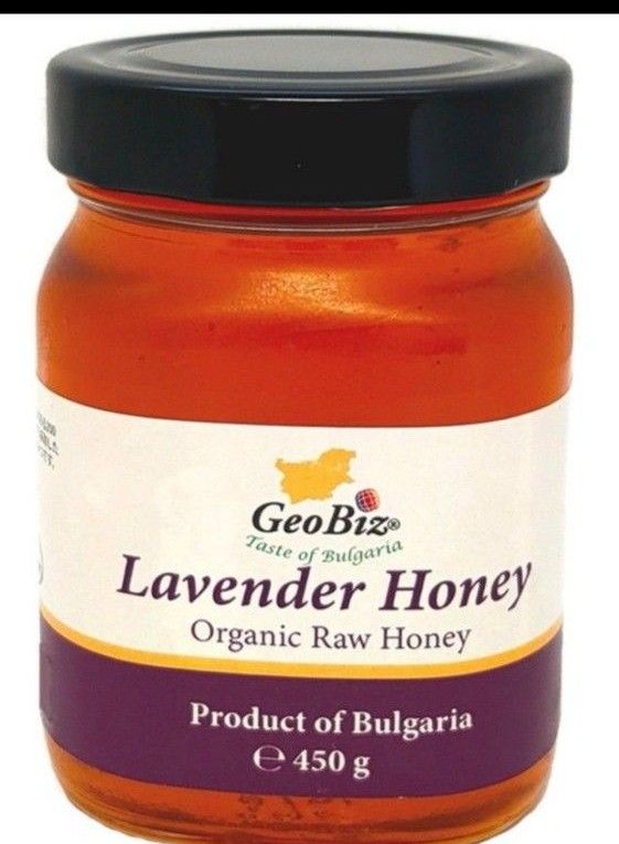 450g生オーガニックラベンダー蜂蜜Organic Lavender Honey はちみつ