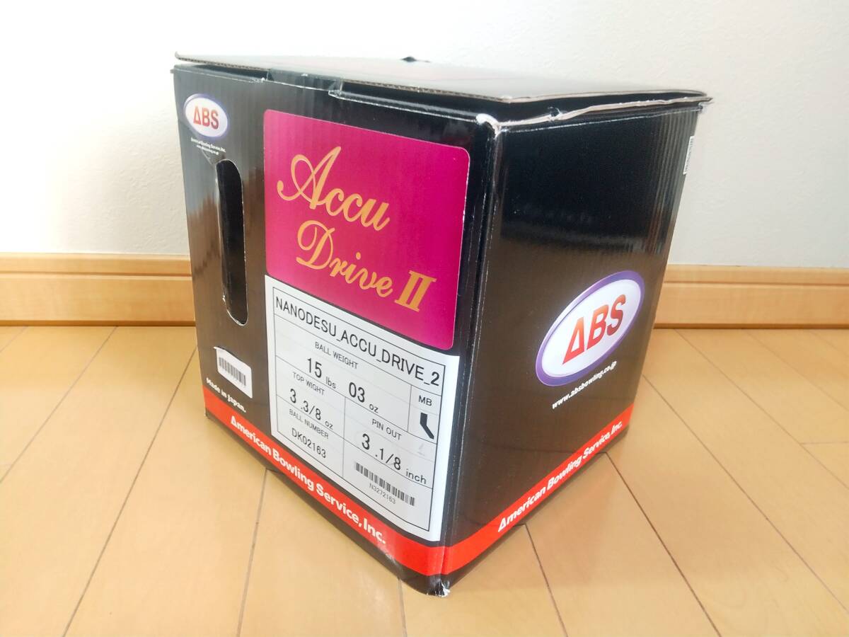 ナノデス・アキュドライブ２_ABS ／ABS_NANODESU ACCU DRIVE 2／ 15ポンド【中古】_元箱