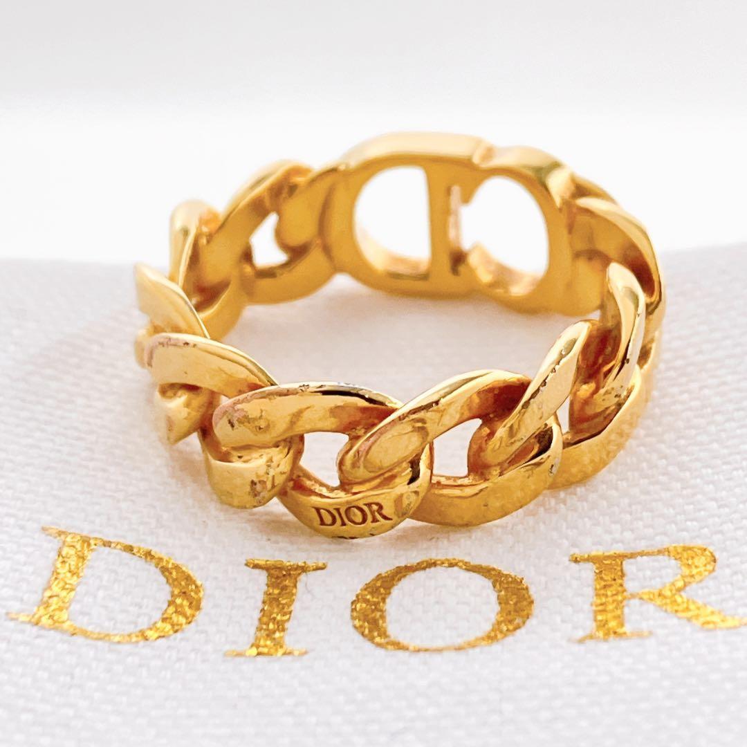  Dior dior CD кольцо кольцо Gold женский ON84 аксессуары ювелирные изделия 