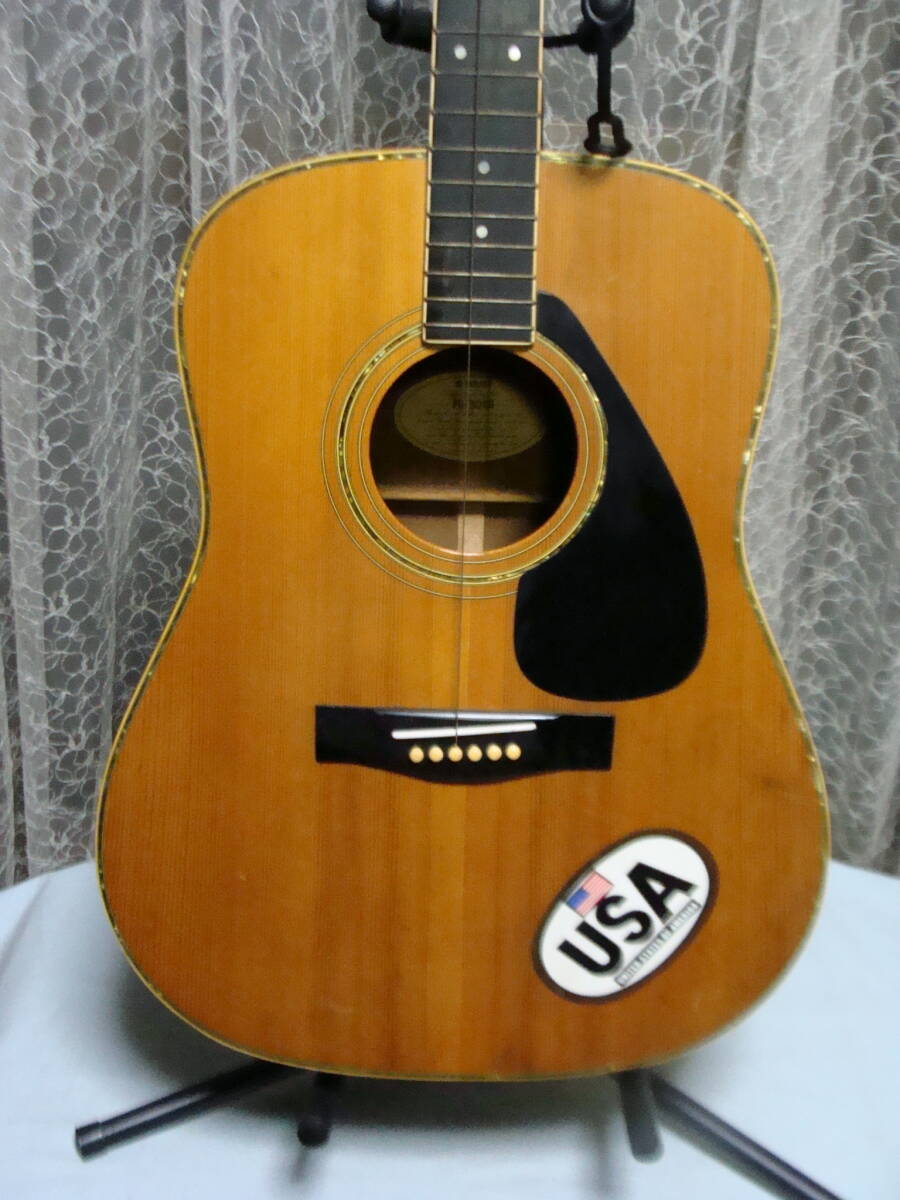 ジャンク品 アコースティックギター YAMAHA FG-300Dの画像3