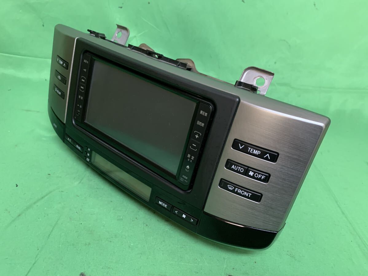 KP093 中古 マークX GRX120 平成18年3月 マルチモニター 純正 カーナビ HDDナビ NHDT-W58 08545-00R80 36063 2020年春!! 動作保証_画像3