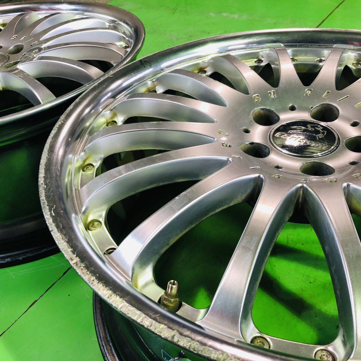 NT444 中古 CARLSSON CR1/16 RS カールソン ホイール 20×8.5J + NT444 中古 CARLSSON CR1/16 RS カールソン ホイール 20×8.5J +