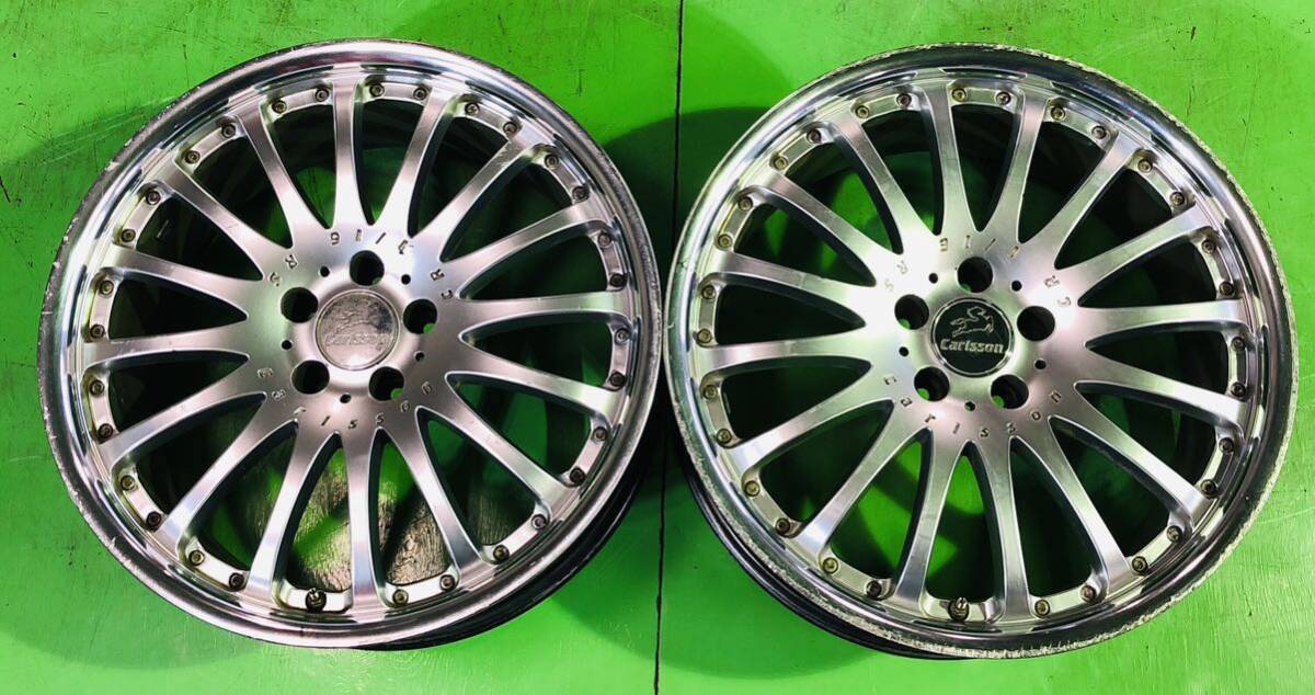 NT444 中古 CARLSSON CR1/16 RS カールソン ホイール 20×8.5J + NT444 中古 CARLSSON CR1/16 RS カールソン ホイール 20×8.5J +