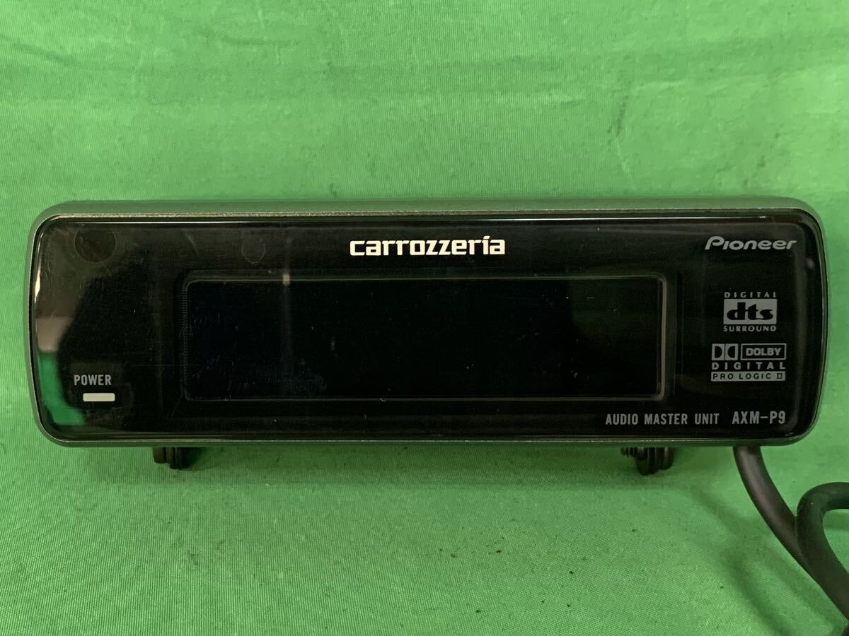 KP127 中古 カロッツェリア carrozzeria パイオニア Pioneer オーディオマスターユニット AXM-P9 コントローラーユニット 動作保証_画像10