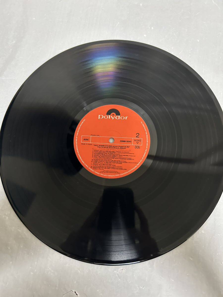 ◎T377◎LP レコード 美盤 コロムビア映画 恋のチューインガム/グローイング・アップ3 オリジナル・サウンドトラック Hot Bubblegum/1981年_画像5