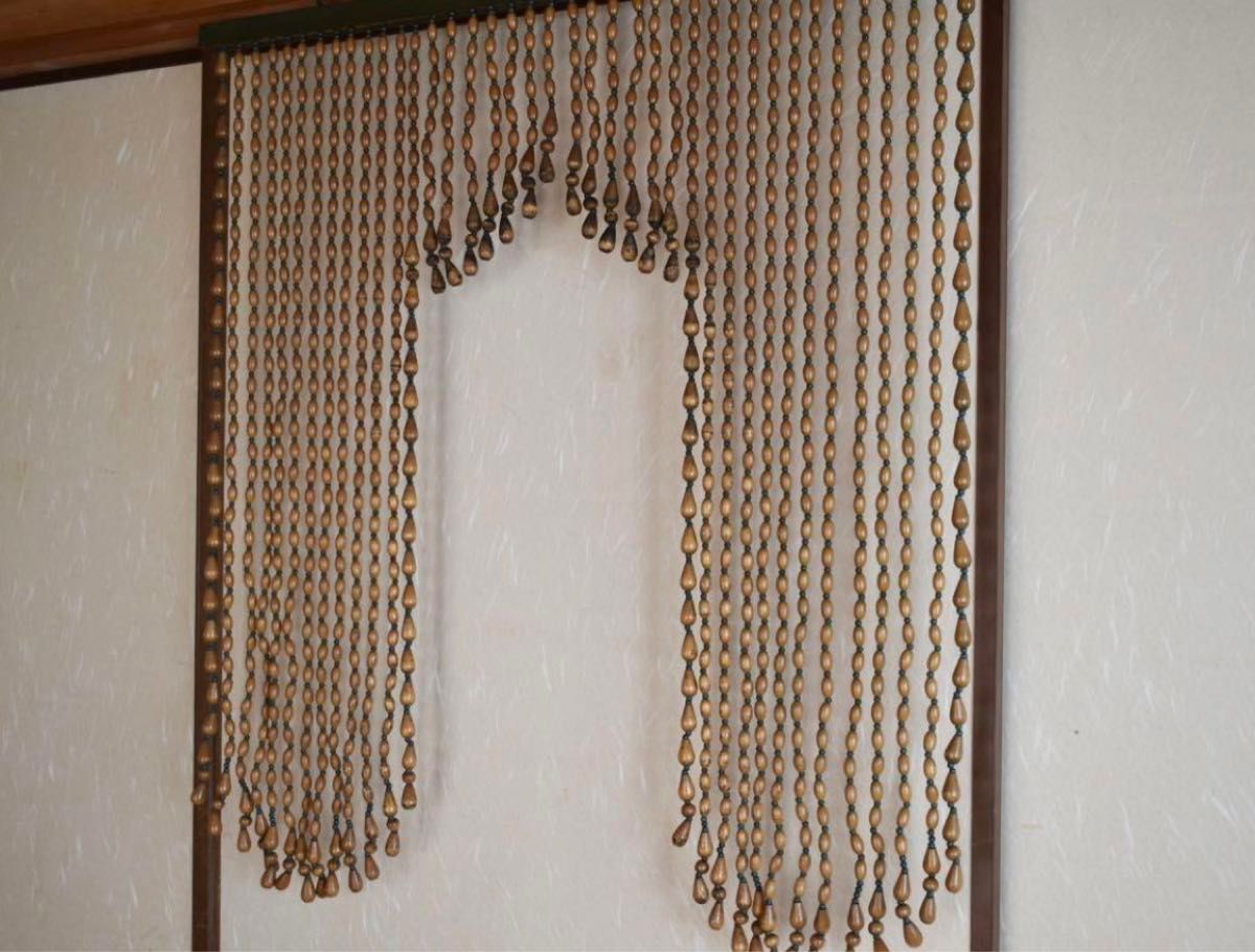 昭和レトロ アンティーク 珠のれん 85×90cm|Yahoo!フリマ(旧 昭和レトロ アンティーク 珠のれん 85×90cm|Yahoo!フリマ(旧