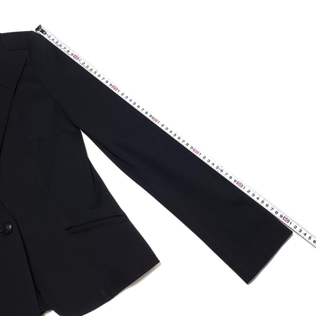 INDIVI インディヴィ ブラック スカートスーツ サイズ38（約Mサイズ相当_画像7