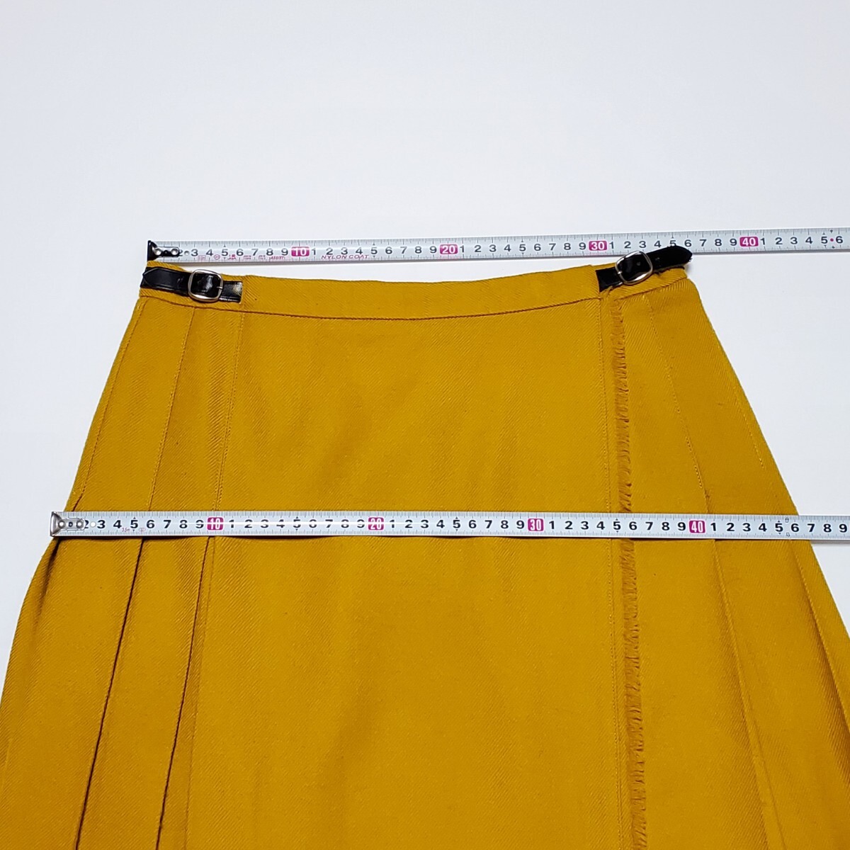 MACPHEE マカフィー プリーツ 巻きスカート サイズ38（約M～Lサイズ相当）