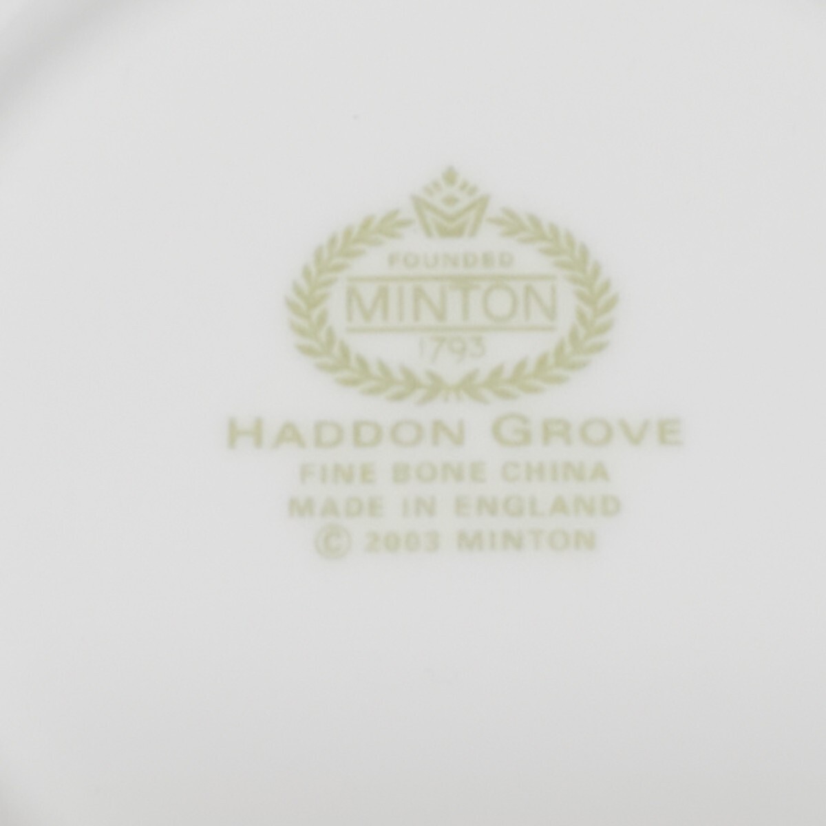 MINTON ミントン Haddon Grove ハドングローブ カップ＆ソーサー 2客セット_画像4