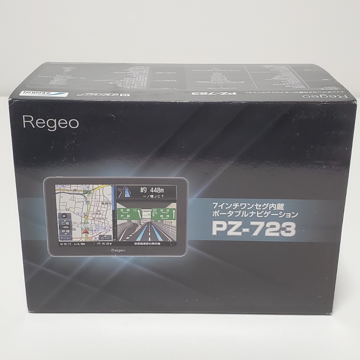 Regeo レジオ PZ-723 7インチワンセグ内臓ポータブルナビゲーション イノベイティブ ※2024年1月5日購入記載保証書ありの画像7