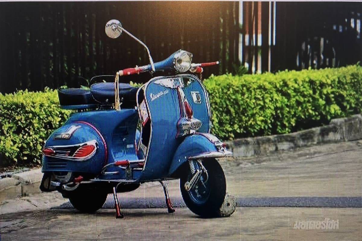 ベスパ Vespa ビガーノ サイドパネル飾り モッズ mods 激レア_画像10