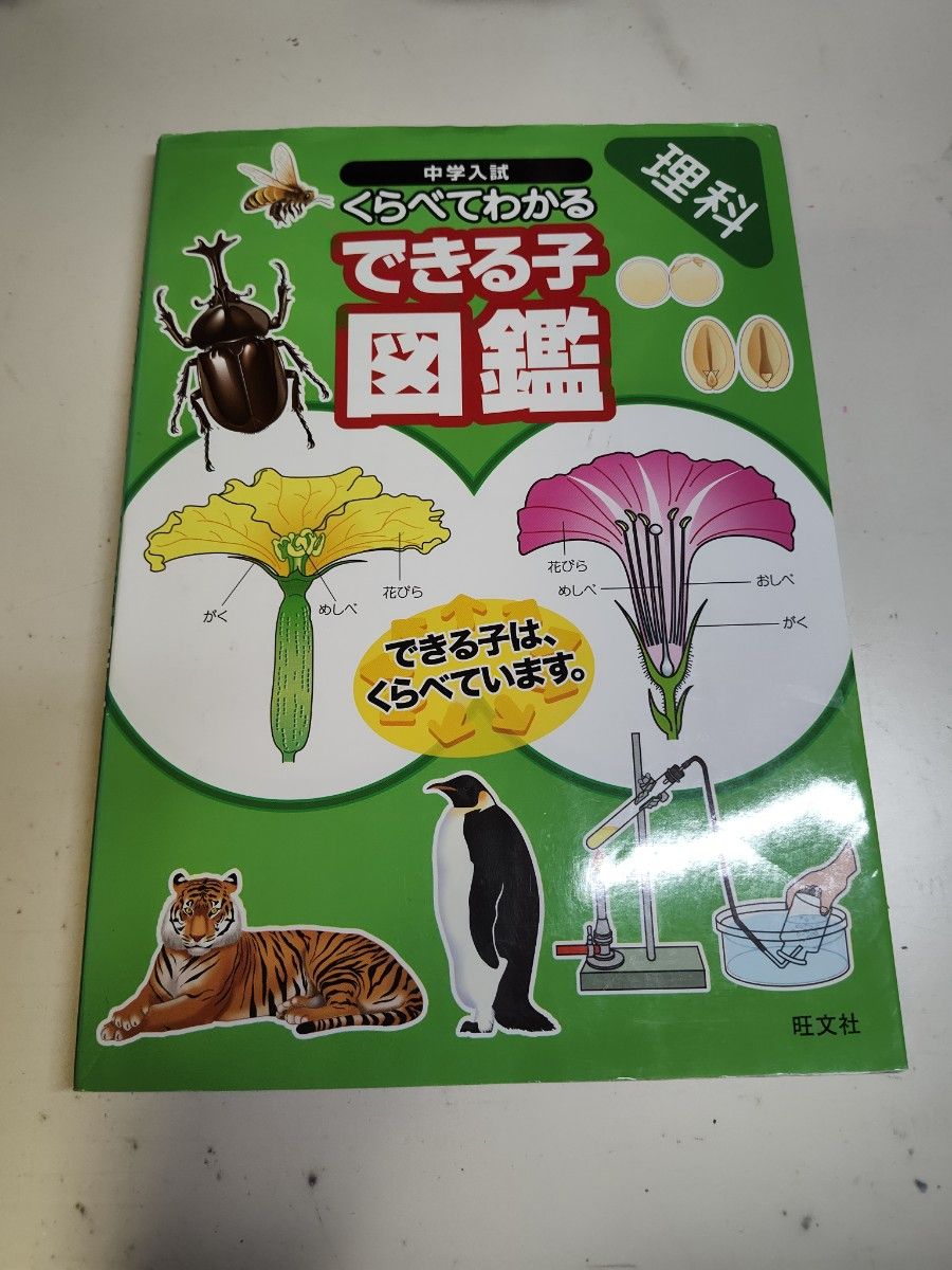 中学入試 くらべてわかるできる子図鑑 理科／旺文社 (編者)