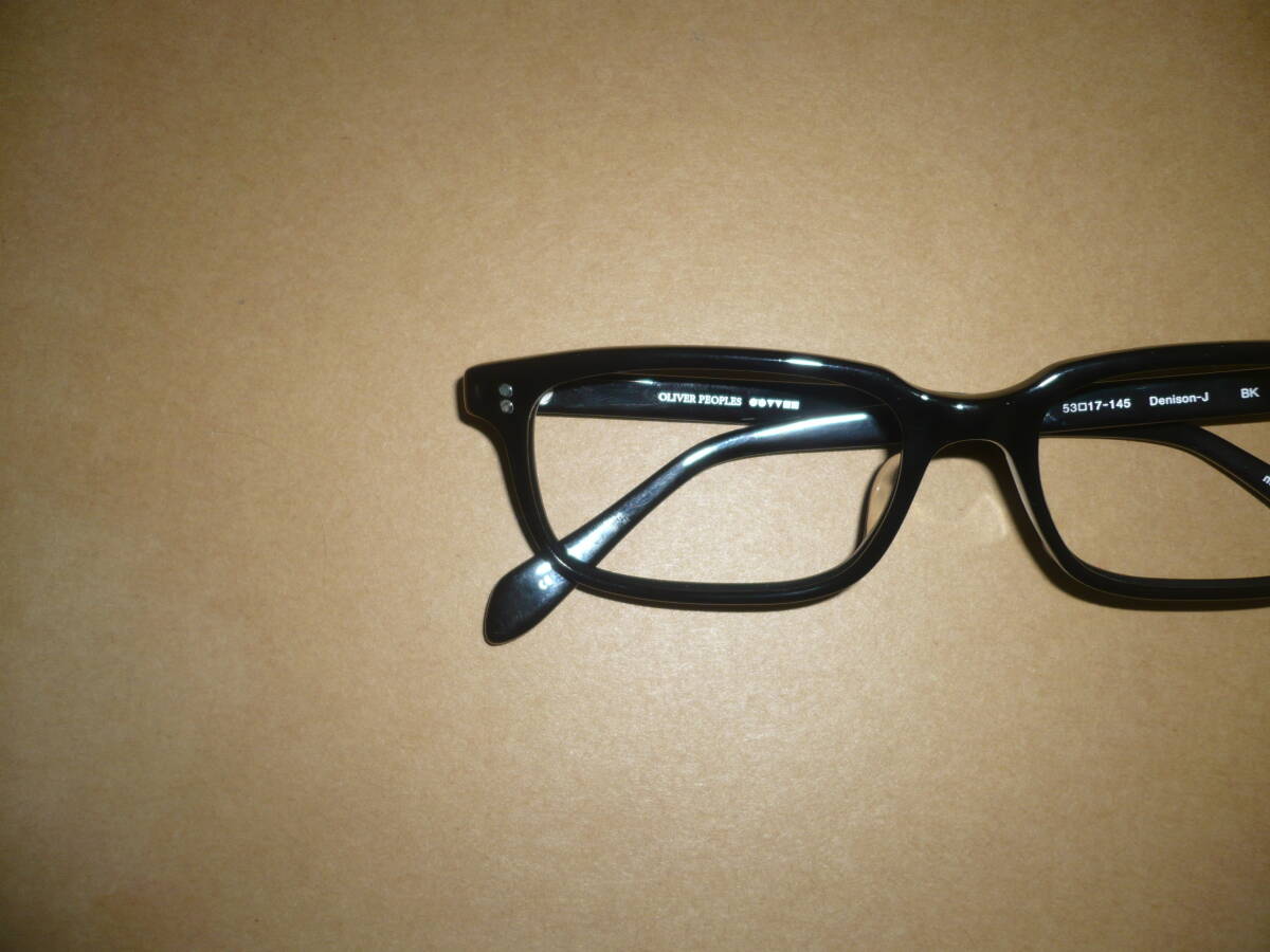 OLIVER PEOPLES　Denison-J　BK　日本製　国内正規品　新品同様　逃げ恥　星野源　EYEVAN_画像2