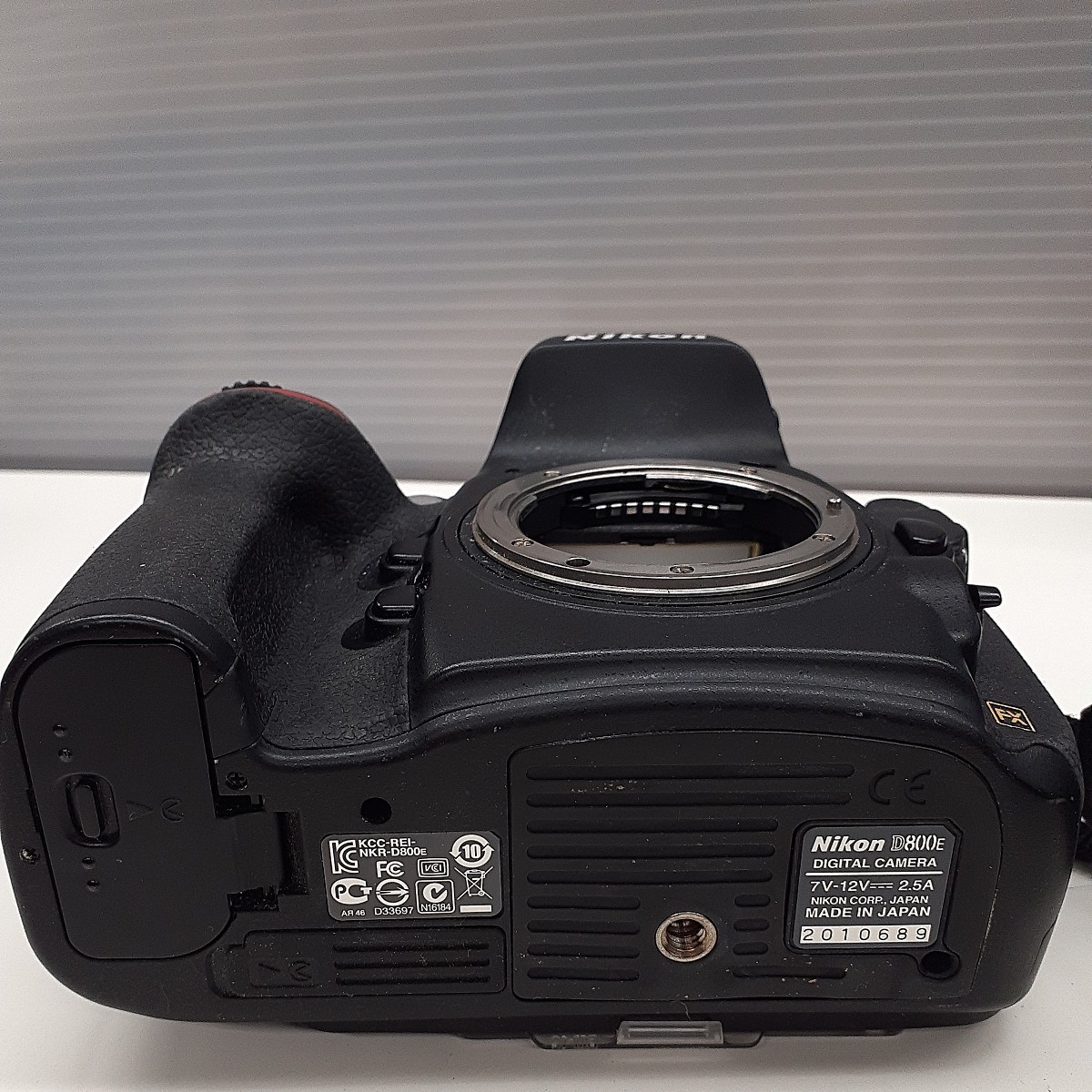 Nikon ニコン D800E ボディ デジタル一眼 バッテリーなし動作未確認ジャンク品　み_画像8