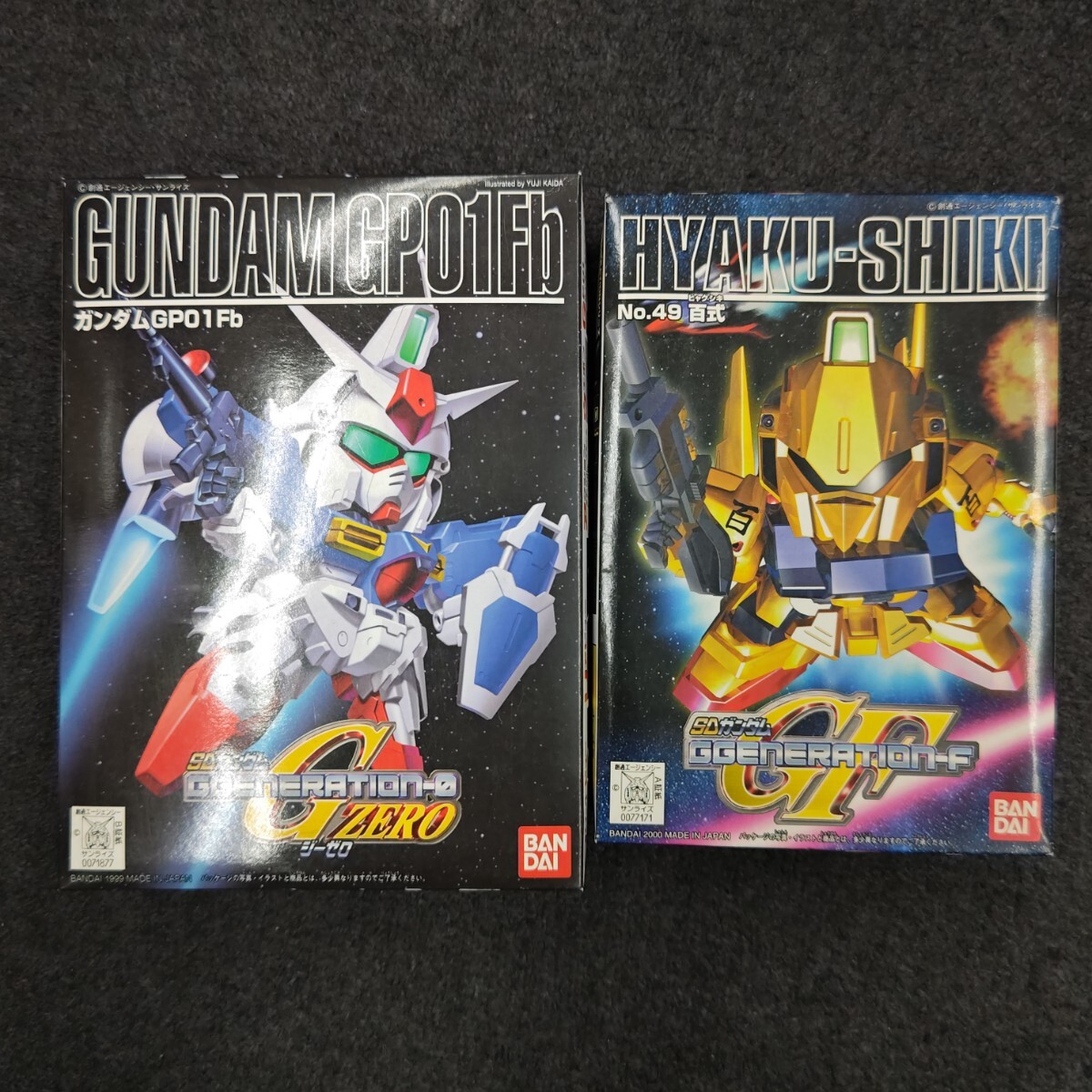  Bandai * SD Gundam пластиковая модель [ Gundam GP01Fb Gundam . произведение 1 серийный номер ]SD Gundam BB воитель BANDAI No.193 100 тип No.49.