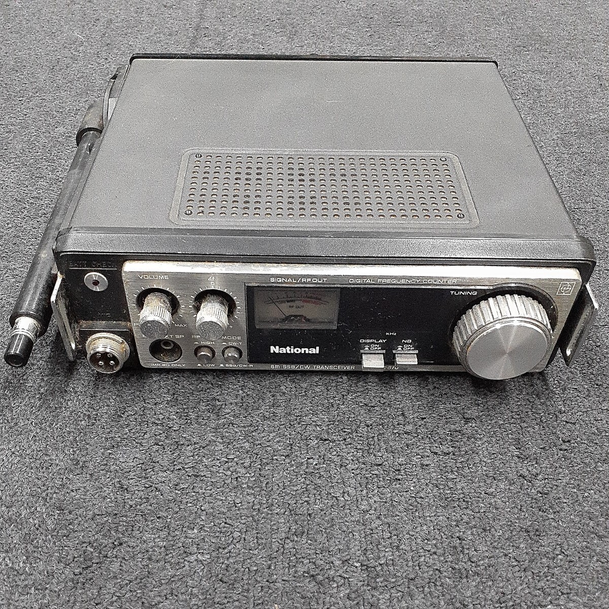 National RJX-610 SSB/CW トランシーバー 無線機 ナショナル アマチュア無線 ジャンク品　ま_画像2