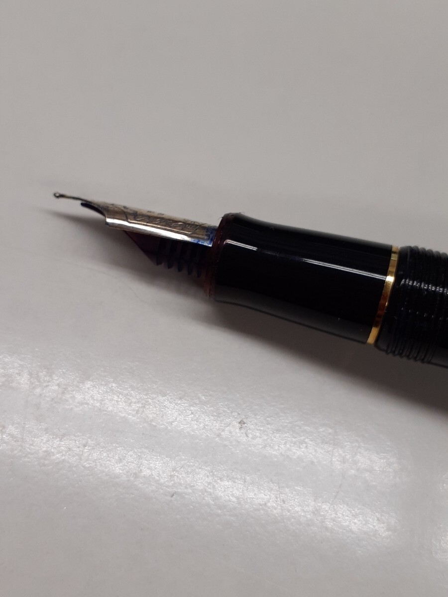 PILOT 万年筆 CUSTOM 74 パイロット カスタム74 ペン先 14K-585 5 FM刻印 筆記未確認ジャンク品　み_画像6