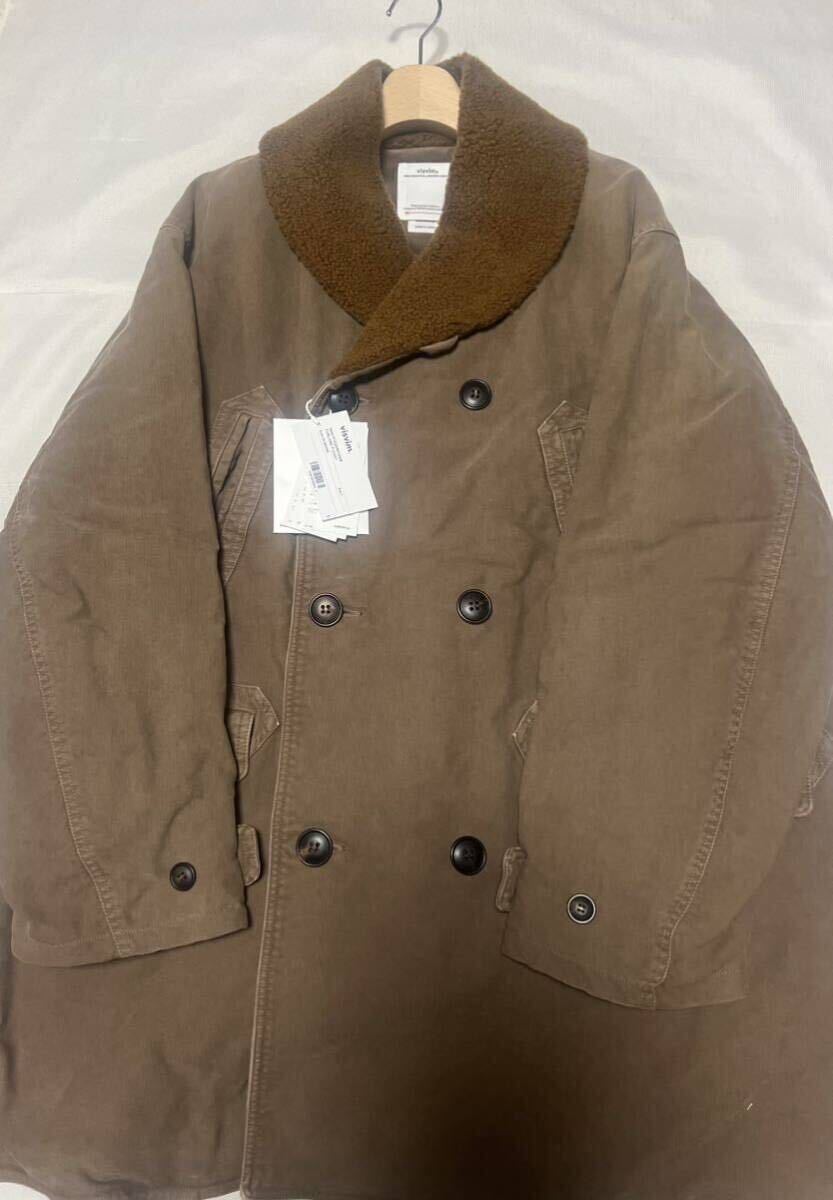 Yahoo!オークション - visvim 2023AW FURLONG P.COAT DK.BROWN Yahoo!オークション - visvim 2023AW FURLONG P.COAT DK.BROWN