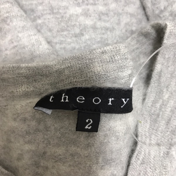 セオリー theory 長袖セーター/ニット サイズ2 S - グレー レディース トップス_画像3