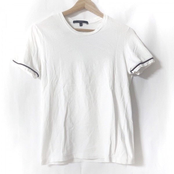 グッチ GUCCI 半袖Tシャツ サイズXS - 白×マルチ レディース クルーネック/シェリー(ウェブ) トップス_画像1
