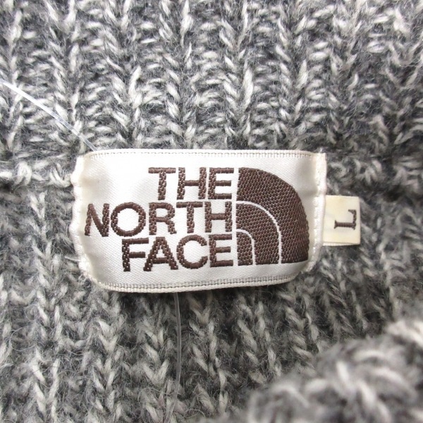 ノースフェイス THE NORTH FACE 長袖セーター/ニット サイズL - グレー メンズ ハイネック 美品 トップス_画像3