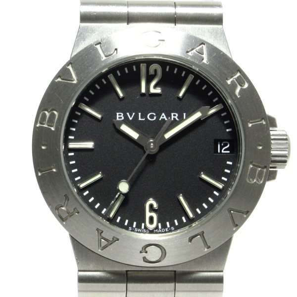 BVLGARI(ブルガリ) 腕時計 ディアゴノ LCV29S レディース 黒