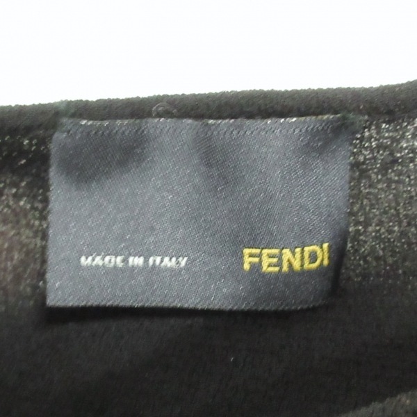 フェンディ FENDI タンクトップ サイズ42 M - 黒 レディース シルク トップス_画像3