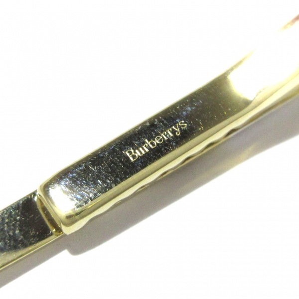 バーバリーズ Burberry's カフス - 金属素材 シルバー×ゴールド ネクタイピンセット アクセサリー（他）_画像4