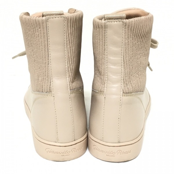  Jean vi to* Rossi Gianvito Rossi sneakers 34 - leather beige lady's is ikatto beautiful goods shoes 