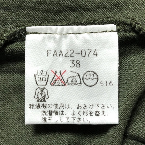 バーバリーロンドン Burberry LONDON 半袖Tシャツ サイズ38 L - カーキ レディース クルーネック トップス_画像5