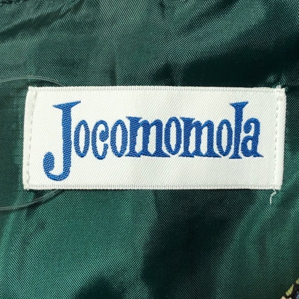 ホコモモラ JOCOMOMOLA サイズ40 XL - パープル×ダークグリーン×マルチ レディース 七分袖/ロング/花柄 ワンピース_画像3