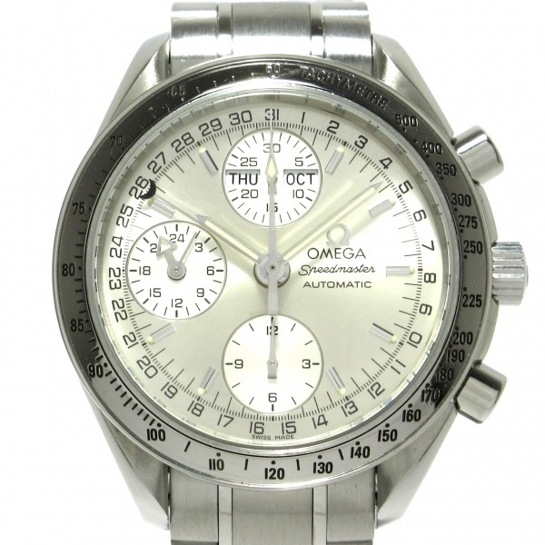 OMEGA(オメガ) 腕時計 スピードマスター デイデイト 3523.30 メンズ SS/クロノグラフ/トリプルカレンダー シルバーの画像1