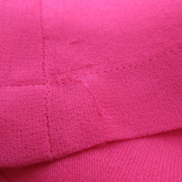 バレンシアガ BALENCIAGA 半袖カットソー サイズ36 S ピンク レディース シルク/フリル トップス_画像5