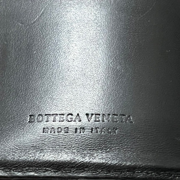 ボッテガヴェネタ BOTTEGA VENETA 札入れ 123180 イントレチャート レザー 黒 財布の画像5