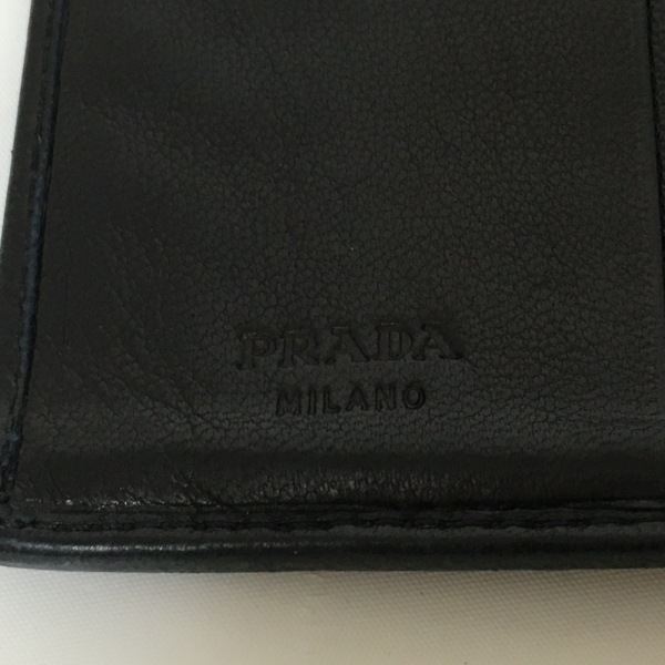 プラダ PRADA 3つ折り財布 - レザー 黒 財布_画像5