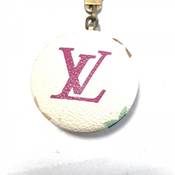  Louis Vuitton LOUIS VUITTON key holder ( charm ) M51911 Astro piru monogram multicolor brass metal fittings ( color : Gold )b long 