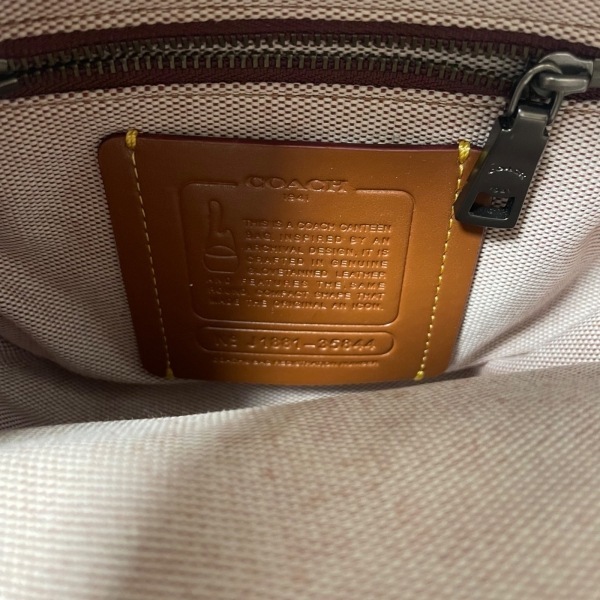 コーチ COACH ショルダーバッグ 35844 - レザー ピンクベージュ ストラップ着脱可 バッグ