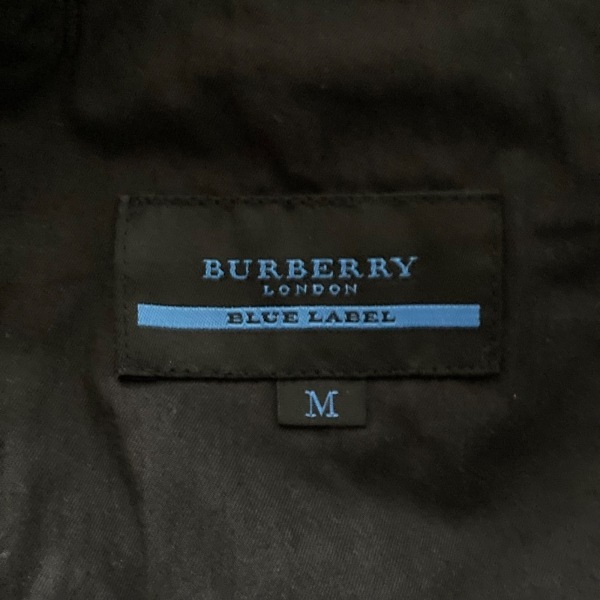 バーバリーブルーレーベル Burberry Blue Label サイズM - 黒 メンズ 長袖/オールシーズン ジャケット_画像3