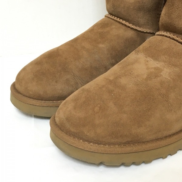 アグ UGG ブーツ 25 5815 クラシックトール ムートン ブラウン レディース 靴_画像7