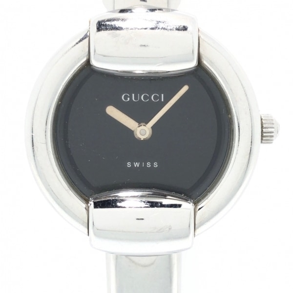 GUCCI(グッチ) 腕時計 - 1400L レディース 黒