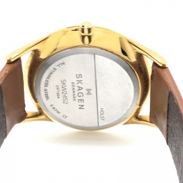 SKAGEN(スカーゲン) 腕時計 - SKW2452 レディース アイボリーの画像4