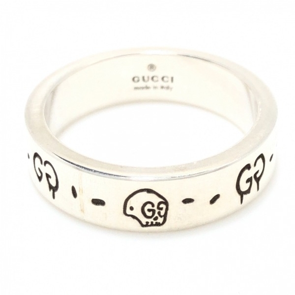 グッチ GUCCI リング 20 号 グッチゴースト シルバー アクセサリー（指）