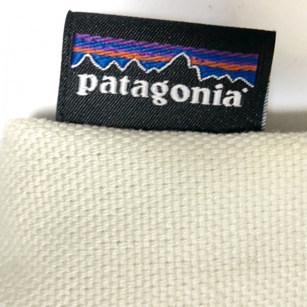 パタゴニア Patagonia トートバッグ - コットン ライトグリーン×黒×マルチ バッグ_画像8